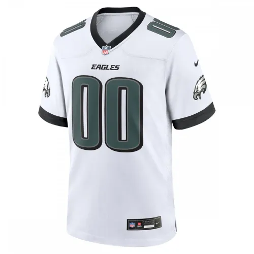 Camisola de jogo personalizada Nike dos Philadelphia Eagles - Branco