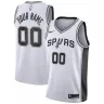 San Antonio Spurs Custom Men's Swingman Jersey White - Association Edition