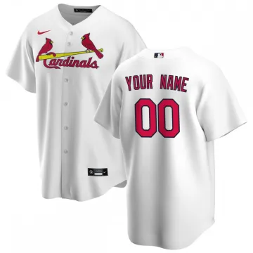 Camiseta personalizada Nike Home Replica de los St. Louis Cardinals - Blanca
