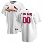 Camisola personalizada de réplica da casa dos St. Louis Cardinals Nike - Branco Camisola personalizada de réplica da casa dos St. Louis Cardinals Nike - Branco