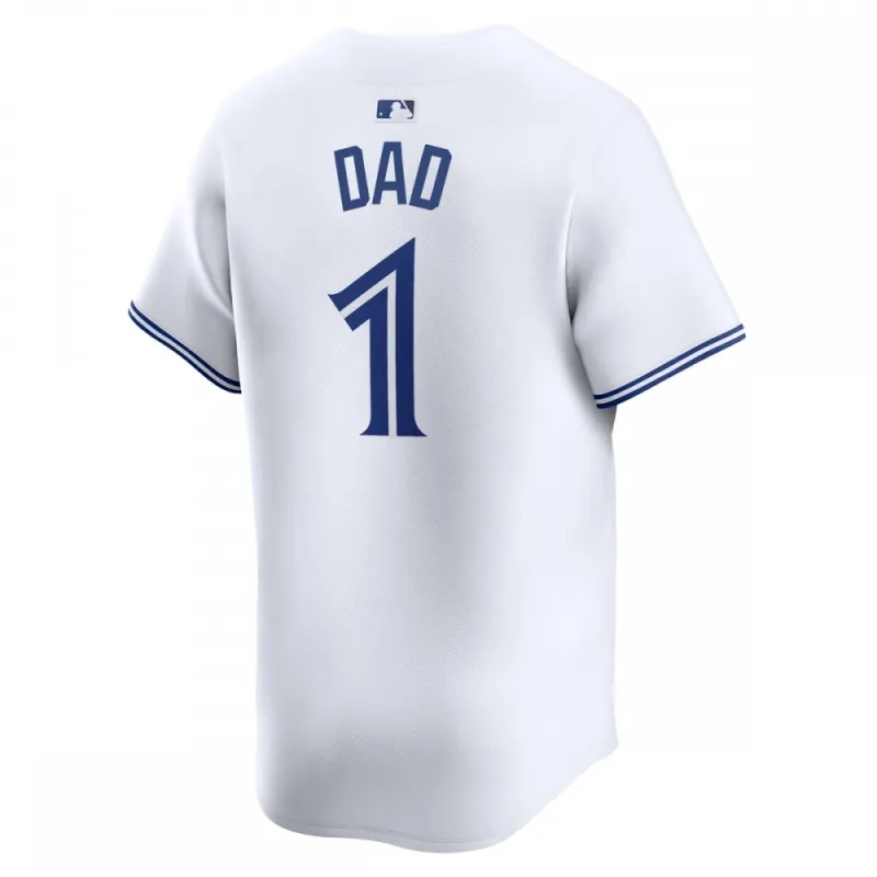Toronto Blue Jays Nike #1 Dad Home Limited Jersey - White