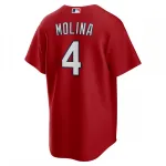 Yadier Molina St. Louis Cardinals Nike Alternate Replica Player Name Jersey – Red