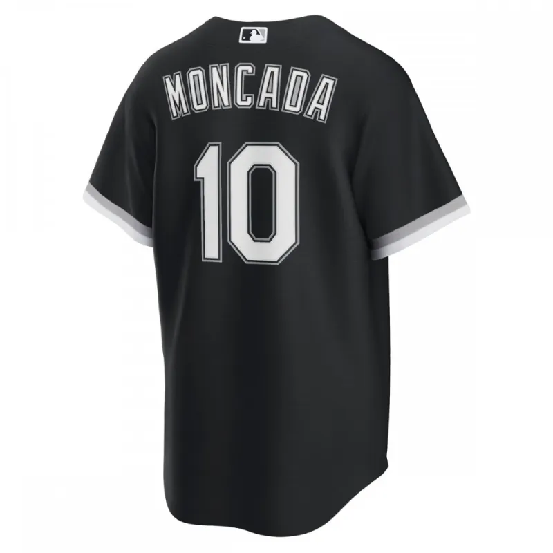 Yoan Moncada Chicago White Sox Nike Alternate Replica Player Name Jersey – Black