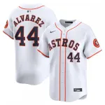 Maglia da giocatore Nike Limited per le partite in casa di Yordan Alvarez degli Houston Astros - Bianca Yordan Alvarez Houston Astros Nike Home Limited Player Jersey – White