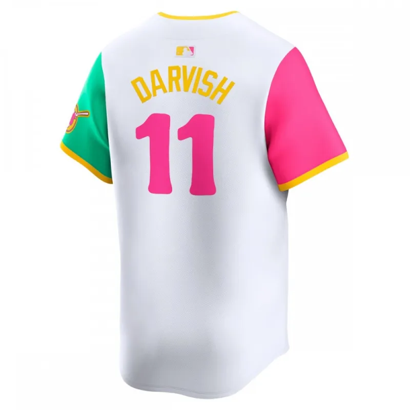 Yu Darvish San Diego Padres Nike City Connect Limited Player Jersey – White