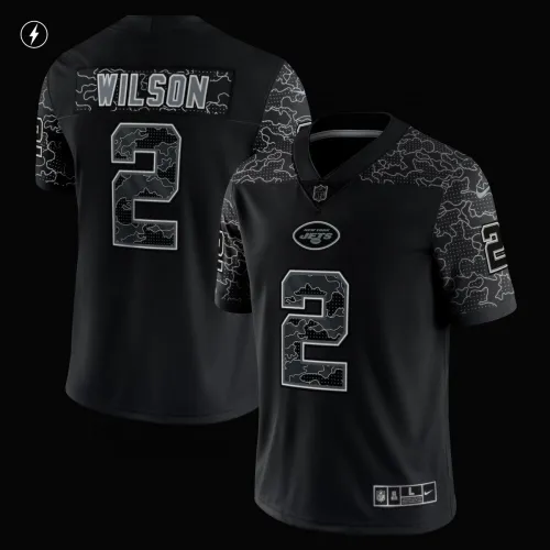 Zach Wilson New York Jets Nike RFLCTV Limited Jersey - Noir