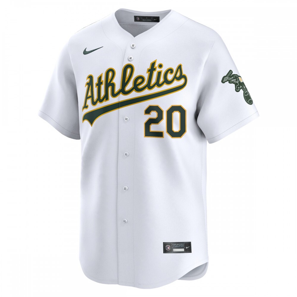 Zack Gelof Oakland Athletics Nike Home Limited Player Jersey #8211; White