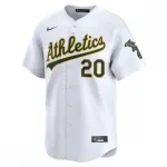 Zack Gelof Oakland Athletics Nike Home Limited Player Jersey - White