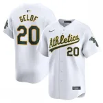 Zack Gelof Oakland Athletics Nike Limited Home Player Jersey - Wit Zack Gelof Oakland Athletics Nike Home Limited Player Jersey - Wit