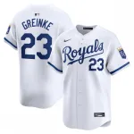 Zack Greinke Kansas City Royals Nike Home Limited Player Jersey - White Zack Greinke Kansas City Royals Nike Home Limited Player Jersey – White