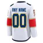 Florida Panthers Away Premium Custom Jersey – White