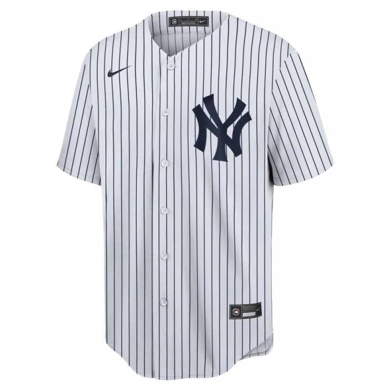 Derek Jeter New York Yankees Nike Home Replica Player Name Jersey – White/Navy