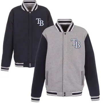 Tampa Bay Rays JH Design Reversible Fleece Full-Snap Jacket