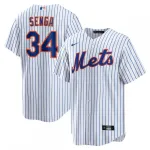 Kodai Senga New York Mets Nike Home Replica Player Jersey – White/Royal