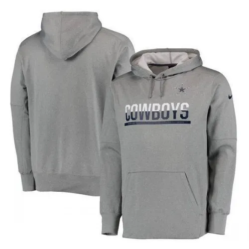 Dallas Cowboys Club Nike Therma NFL Pullover Men's Hoodie