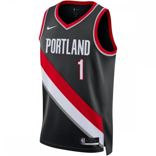 Anfernee Simons Portland Trail Blazers Unisex Swingman Jersey – Icon Edition – Black