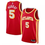 Dejounte Murray Atlanta Hawks Unisex Swingman Jersey - Icon Edition - Rouge