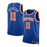 Jalen Brunson New York Knicks Unisex Swingman Jersey - Icoon Editie - Blauw