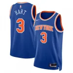 Camiseta unisex Swingman de Josh Hart de los New York Knicks – Edición Icono – Azul