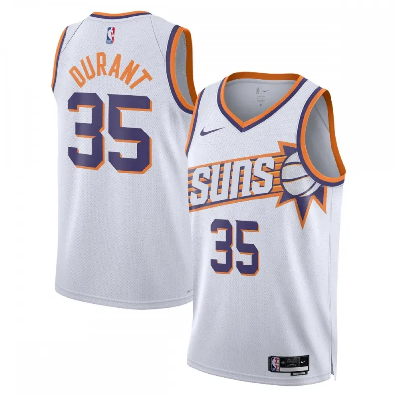 Kevin Durant Phoenix Suns Unisex Swingman Jersey – Association Edition – White