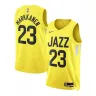 Lauri Markkanen Utah Jazz Unisex Swingman Jersey - Icon Edition - Gold