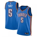 Luguentz Dort Oklahoma City Thunder Unisex Swingman Jersey - Icon Edition - Bleu