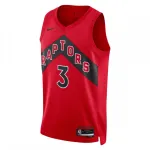Maglia Swingman unisex OG Anunoby dei Toronto Raptors – Icon Edition – Rossa