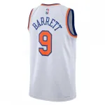 RJ Barrett New York Knicks Camiseta Swingman Unisex - Edición Asociación - Blanca