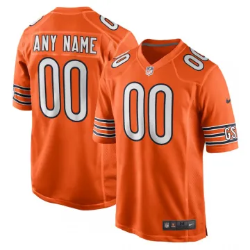 Chicago Bears Nike Custom Vapor Limited Jersey - Orange