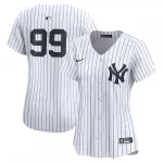 Aaron Judge New York Yankees Camiseta de Jugador Nike Home Limited, Mujer - Blanca Aaron Judge New York Yankees Camiseta Nike Home Limitada de Jugador para Mujer - Blanca