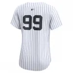 Aaron Judge New York Yankees Camiseta Nike Home Limitada de Jugador para Mujer - Blanca
