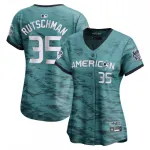 Adley Rutschman Liga Americana Camisola de Jogador Limitada Nike Feminina 2023 MLB All-Star Game - Teal Adley Rutschman American League Nike Women’s 2023 MLB All-Star Game Limited Player Jersey – Teal