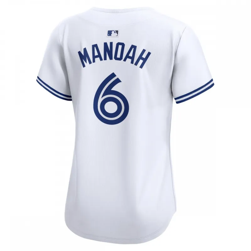 Alek Manoah Toronto Blue Jays Nike Women’s  Home Limited Player Jersey – White