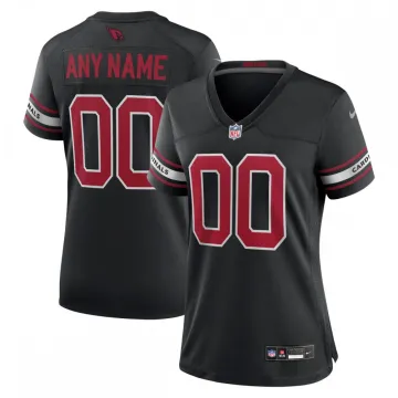Maglia da gioco alternativa personalizzata da donna degli Arizona Cardinals, Nike - Nera
