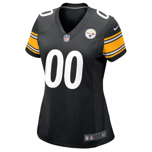 Pittsburgh Steelers Nike Women’s Custom Game Jersey – Black