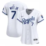 Bobby Witt Jr. Kansas City Royals Nike Women's Home Limited Player Jersey - White Bobby Witt Jr. Kansas City Royals Nike Women’s Home Limited Player Jersey – White