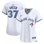Camisa de jogadora Nike Limited para jogo em casa da Chad Green dos Toronto Blue Jays - Branca Camisa de jogadora Nike Limited para casa da Chad Green dos Toronto Blue Jays – Branca