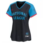 Christian Yelich National League Nike Women’s 2024 MLB All-Star Game Limited Player Jersey – Navy