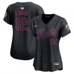 Francisco Lindor New York Mets Nike Women's Alternate Limited Player Jersey – Black Francisco Lindor New York Mets Nike Women’s Alternate Limited Player Jersey – Black