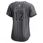 Francisco Lindor New York Mets Nike Women’s 2024 City Connect Limited Player Jersey – Graphite