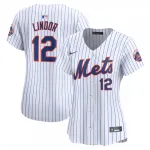 Francisco Lindor New York Mets Nike Women’s Home Limited Player Jersey – White