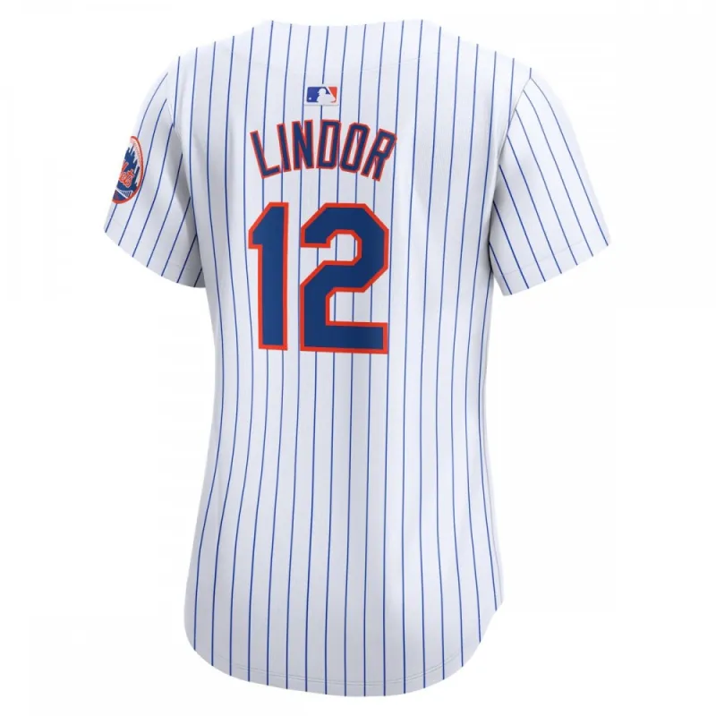Francisco Lindor New York Mets Nike Women’s Home Limited Player Jersey – White