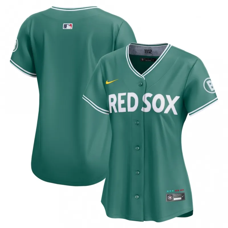 Boston Red Sox Nike Damen 2025 City Connect Limited Jersey - Grün