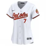 Jackson Holliday Baltimore Orioles Nike Women’s Home Limited Player Jersey – White