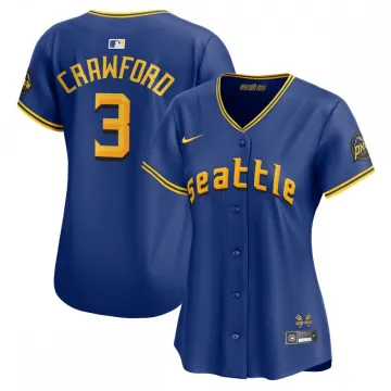 J.P. Crawford Seattle Mariners Nike Women's City Connect Limited Player Jersey - Royal