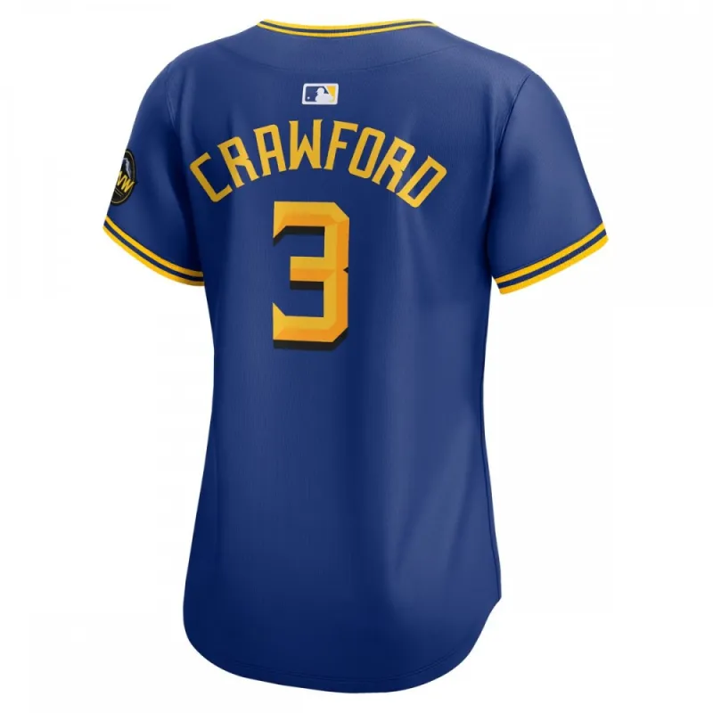 J.P. Crawford Seattle Mariners Nike Women’s City Connect Limited Player Jersey – Royal