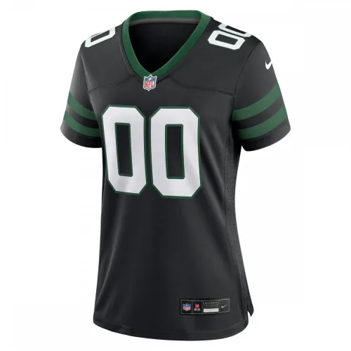 New York Jets Maillot de match féminin Nike Alternate Custom - Legacy Black