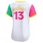 Manny Machado San Diego Padres Nike Women’s City Connect Limited Player Jersey – White