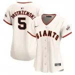 Maillot de joueuse Nike à domicile en édition limitée Mike Yastrzemski des Giants de San Francisco – Crème