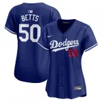 Mookie Betts Los Angeles Dodgers Nike alternatief limited-edition spelersshirt voor dames – koningsblauw Mookie Betts Los Angeles Dodgers Nike Women’s Alternate Limited Player Jersey – Royal